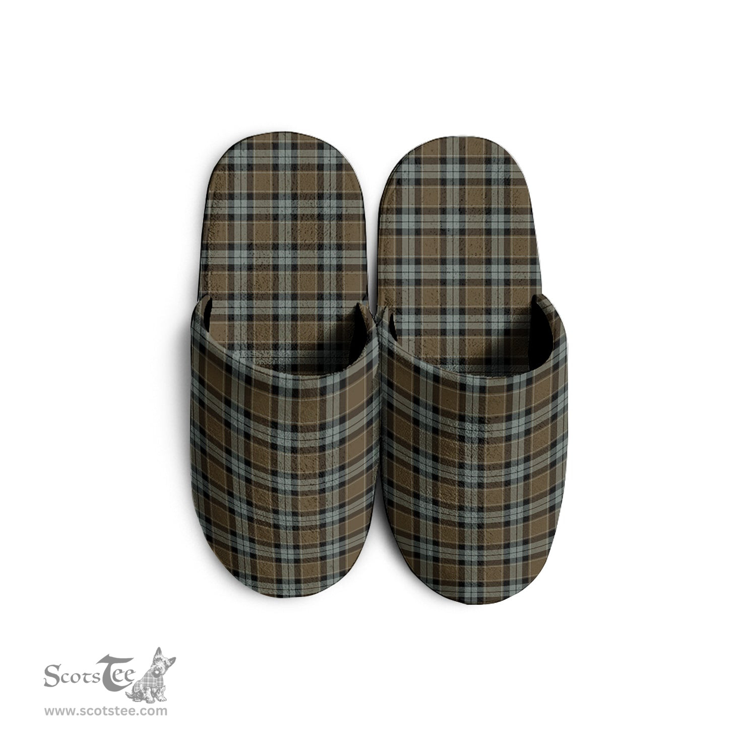 Scottish Graham of Menteith Weathered Clan Tartan House Slippers