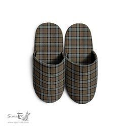 Scottish Graham of Menteith Weathered Clan Tartan House Slippers