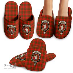Scottish Livingston Modern Clan Family Crest Tartan House Slippers