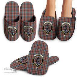 Scottish Hannay Dress Clan Family Crest Tartan House Slippers