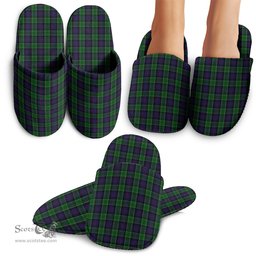 Scottish Leslie Hunting Clan Tartan House Slippers