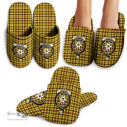 Scottish Jardine Modern Clan Family Crest Tartan House Slippers