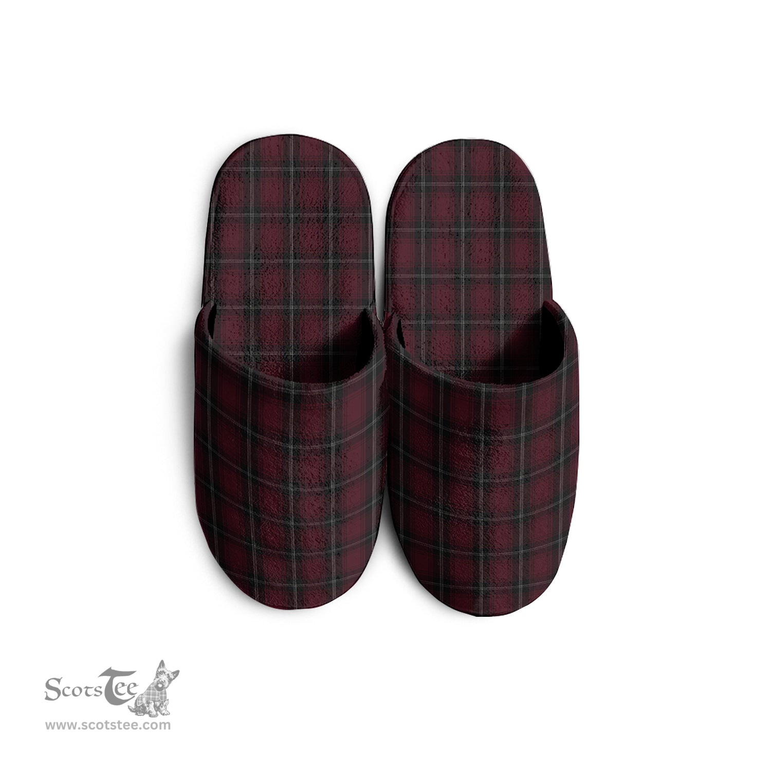 Scottish Llewellen of Wales Clan Tartan House Slippers