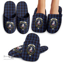 Scottish Home (Hume) Clan Family Crest Tartan House Slippers