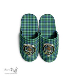 Scottish Graham of Montrose Ancient Clan Family Crest Tartan House Slippers
