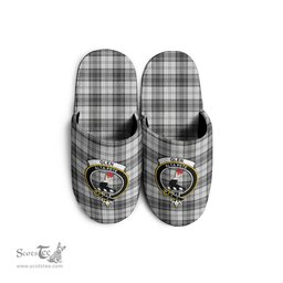 Scottish Glen Clan Family Crest Tartan House Slippers