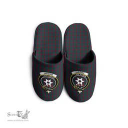 Scottish Jardine Dress Clan Family Crest Tartan House Slippers