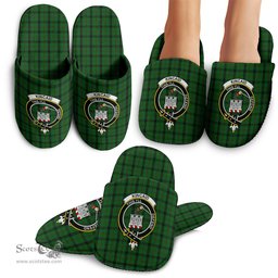 Scottish Kincaid Clan Family Crest Tartan House Slippers