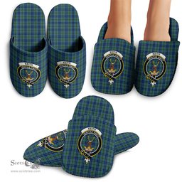 Scottish Keith Clan Family Crest Tartan House Slippers