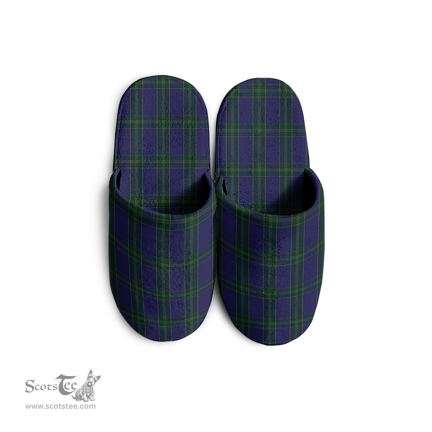 Scottish Lewis of Wales Clan Tartan House Slippers