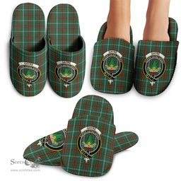 Scottish Gayre Clan Family Crest Tartan House Slippers