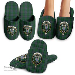 Scottish Hope Vere Clan Family Crest Tartan House Slippers