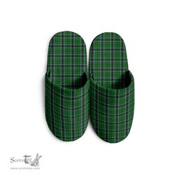 Scottish Innes Hunting Clan Tartan House Slippers
