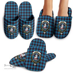 Scottish Home Ancient Clan Family Crest Tartan House Slippers