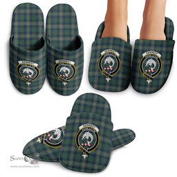 Scottish Kennedy Modern Clan Family Crest Tartan House Slippers