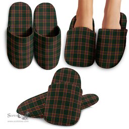 Scottish Moran Family Ubique Clan Tartan House Slippers