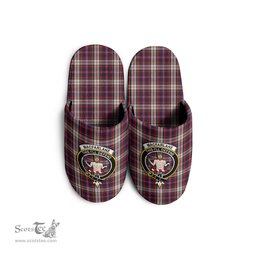 Scottish MacFarlane Dress Clan Family Crest Tartan House Slippers