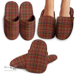 Scottish Ogilvie (Ogilvy) of Strathallan Clan Tartan House Slippers