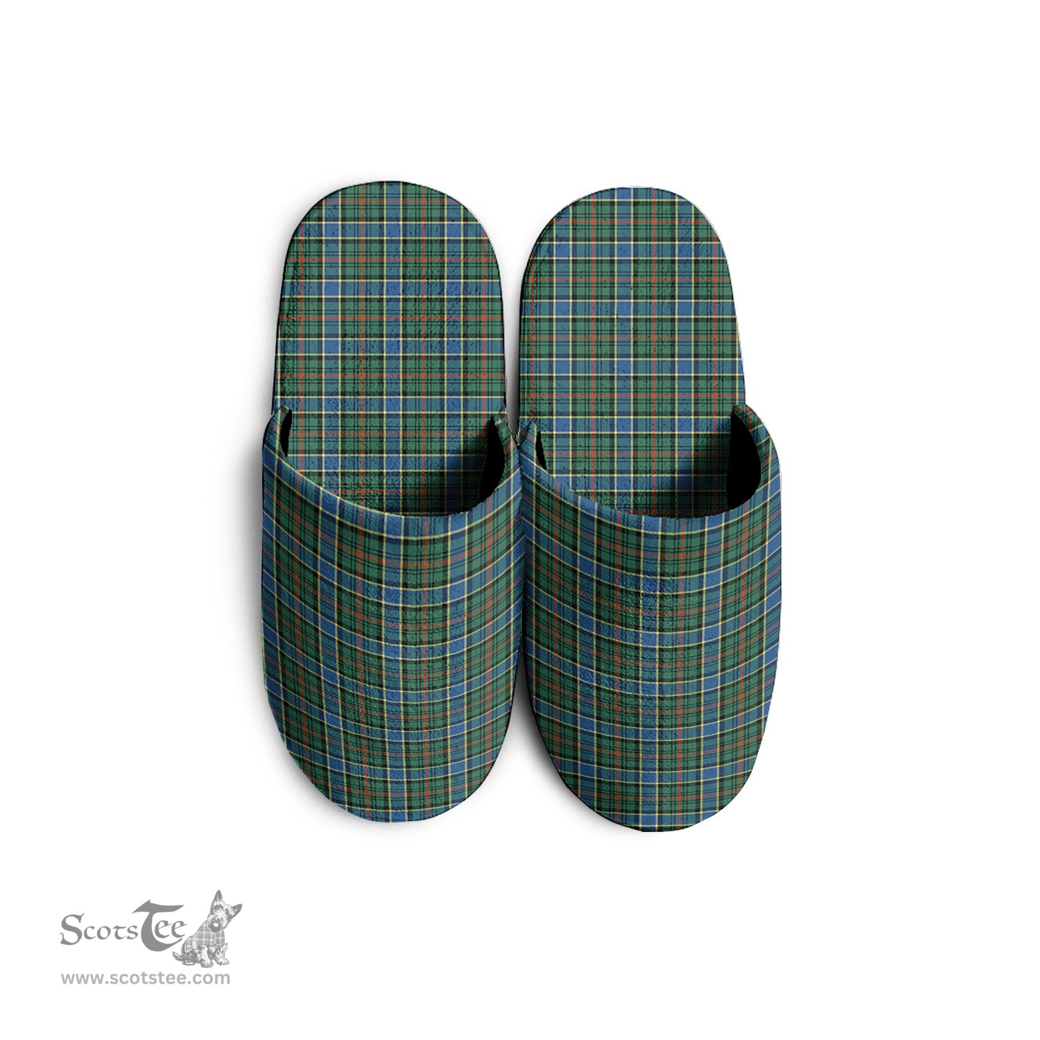 Scottish Ogilvie (Ogilvy) Hunting Ancient Clan Tartan House Slippers