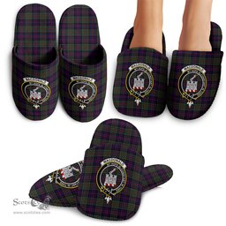 Scottish MacDonald of Clan Ranald Clan Family Crest Tartan House Slippers