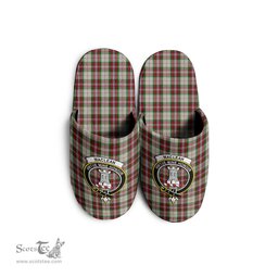 Scottish MacLean Dress Clan Family Crest Tartan House Slippers