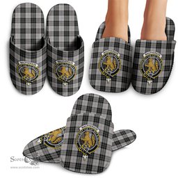 Scottish MacPherson Dress Clan Family Crest Tartan House Slippers