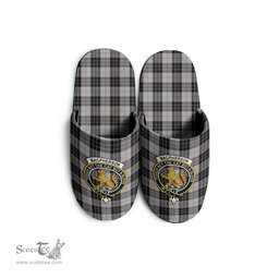 Scottish MacPherson Dress Clan Family Crest Tartan House Slippers