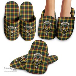 Scottish MacMillan Old Modern Clan Family Crest Tartan House Slippers