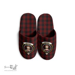 Scottish Menzies Hunting Clan Family Crest Tartan House Slippers