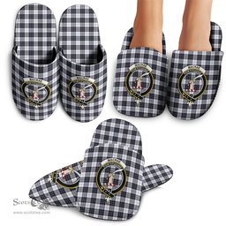 Scottish MacRae Dress Modern Clan Family Crest Tartan House Slippers