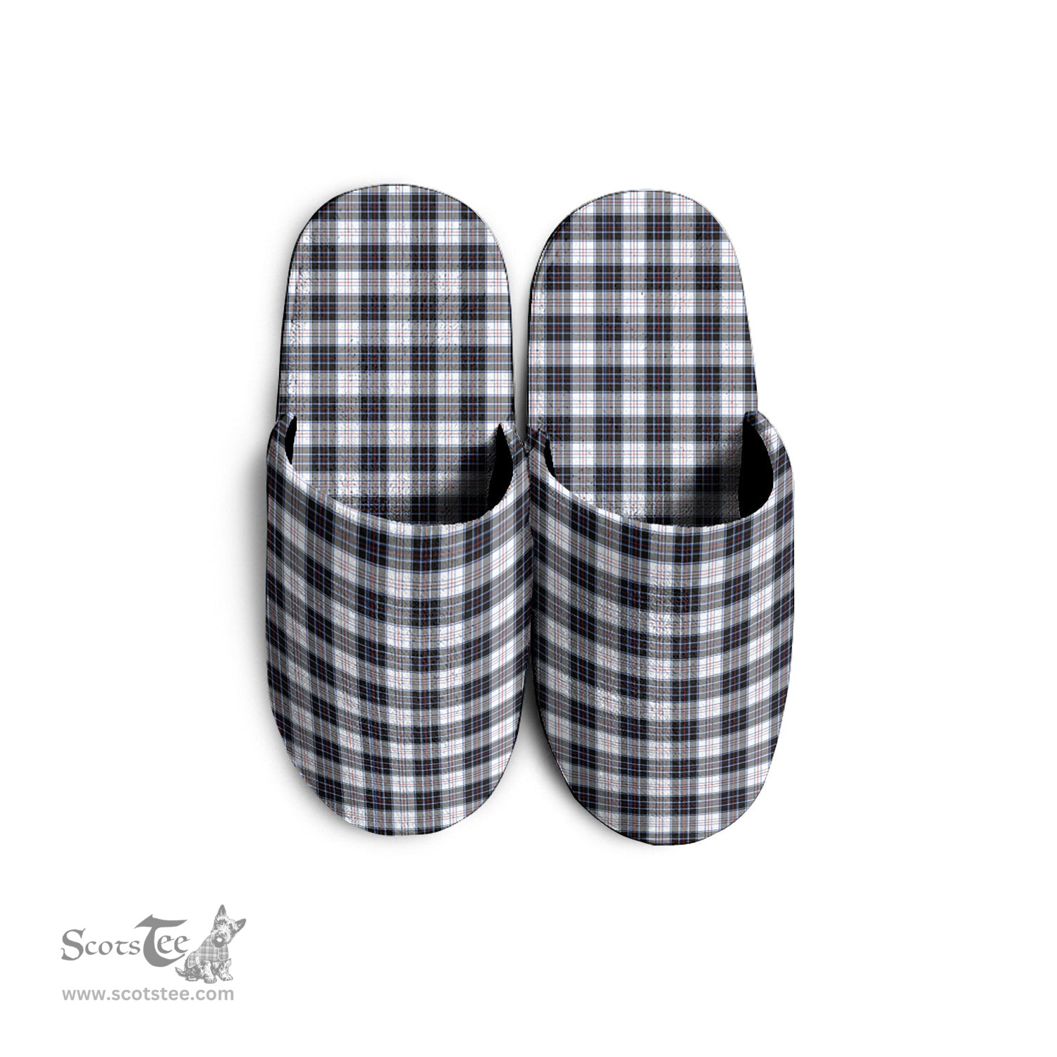Scottish MacRae Dress Modern Clan Tartan House Slippers