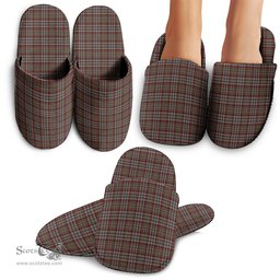 Scottish Nicolson Hunting Weathered Clan Tartan House Slippers