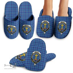 Scottish Mercer Modern Clan Family Crest Tartan House Slippers