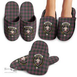 Scottish MacFarlane Hunting Modern Clan Family Crest Tartan House Slippers