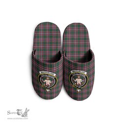 Scottish MacFarlane Hunting Modern Clan Family Crest Tartan House Slippers