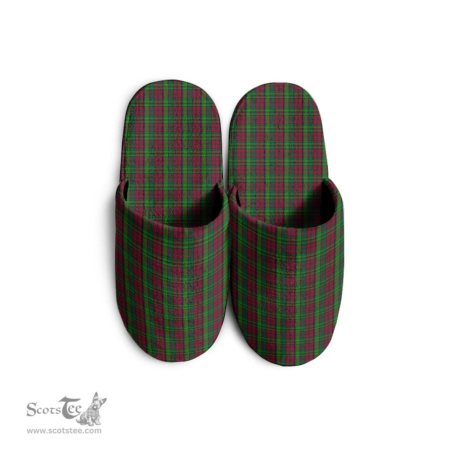 Scottish Pope of Wales Clan Tartan House Slippers