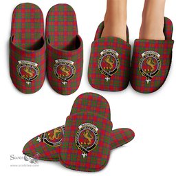 Scottish MacIntosh Modern Clan Family Crest Tartan House Slippers