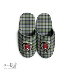 Scottish MacNaughton Dress Clan Family Crest Tartan House Slippers