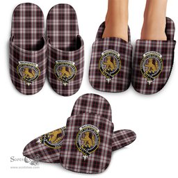 Scottish MacPherson Clan Family Crest Tartan House Slippers