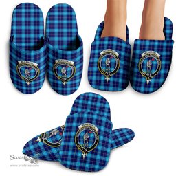 Scottish McKerrell Clan Family Crest Tartan House Slippers