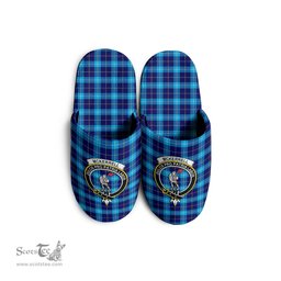 Scottish McKerrell Clan Family Crest Tartan House Slippers