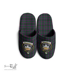 Scottish MacLachlan Hunting Clan Family Crest Tartan House Slippers