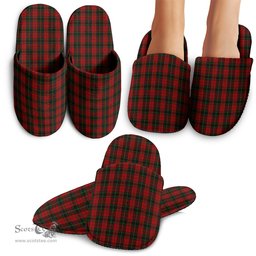 Scottish Rosser of Wales Clan Tartan House Slippers
