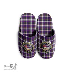 Scottish MacDonald Dress Modern Clan Family Crest Tartan House Slippers