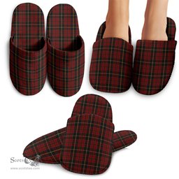 Scottish MacAlister of Skye Clan Tartan House Slippers