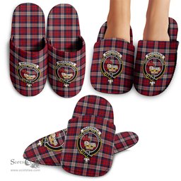 Scottish MacDonald Dress Irish Clan Family Crest Tartan House Slippers