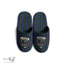 Scottish MacPhail Hunting Clan Family Crest Tartan House Slippers