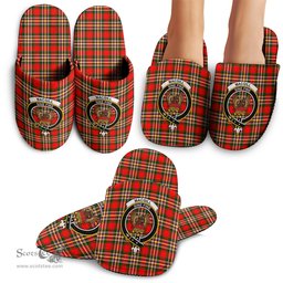 Scottish MacGill Modern Clan Family Crest Tartan House Slippers
