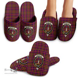 Scottish MacIntyre Modern Clan Family Crest Tartan House Slippers