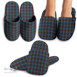 Scottish Stewart Royal Blue Clan Tartan House Slippers